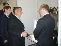 Президент Татарстана посетил стенд компании LEDEL