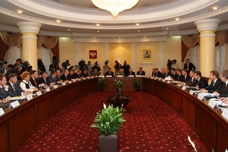 Заседание президиума Государственного Совета РФ по вопросу «О повышении энергоэффективности российской экономики»
