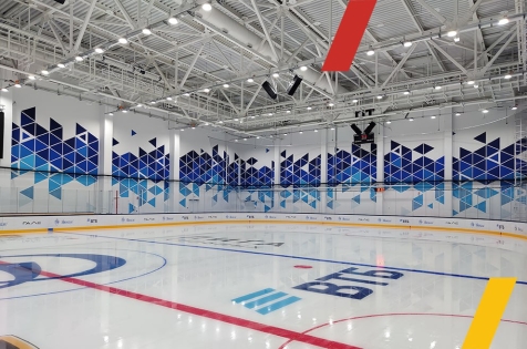 FEREKS для «Динамо»: освещение новой ледовой арены Академии спорта в Москве